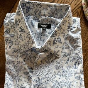 Mens Button Down Dress Shirt